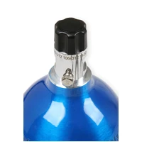 Nitrous Bottle 2 lb Nitrous Bottle w/ Blue Finish & Mini Hi-Flo Valve