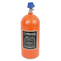 Nitrous Bottle 10 lb Nitrous Bottle w/ Orange Sniper Finish & Hi-Flo Valve