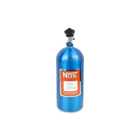 Nitrous Bottle 10 lb Nitrous Bottle w/ Blue Finish & Super Hi Flo Valve