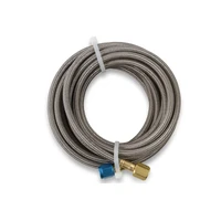 Stainless Steel Braided Hose -4AN 14-foot Blue Stainless Steel Braided Hoses