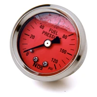 Fuel Pressure Gauge Glycerin-Filled - 1-1/2" - 0-120 PSI