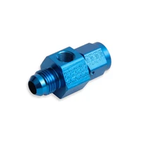 Nitrous Bottle Gauge/Purge Kit Adapter -4AN - Swivel Type 1/8" NPT in Hex