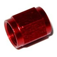 Tube Nut Tube Nut, 3AN - 1/8" Tube, Red