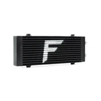 Dual Pass 12 Row Universal Engine Oil Cooler - AN10 Fittings