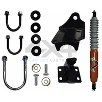 EFS Pin Style Steering Damper + High Clearance Bracket Kit (Patrol GQ-GU)