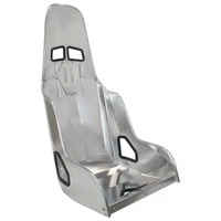 Aluminium Race Bucket Seat, 16 in. (406mm) Hip Width, Highback, Silver Finish