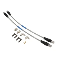 Brake Hose Kit Stainless Steel Braided PTFE Hose ADR App Suit Wilwood Calipers For Ford 64-69 Mustang XR-XT Falcon Disc Front Pair
