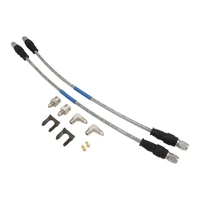 Brake Hose Kit Stainless Steel Braided PTFE Hose ADR App Suit Wilwood Calipers For Holden HQ-WB Torana LC-UC Disc Front Pair