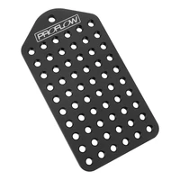 Carburettor Jet Storage Board / Plate, Stores 60 Jets, 30 Pair, Billet, Black Anodised Aluminium, Each