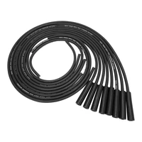 SuperMax Wire Ignition Lead Kit 8.5mm Spiral Core Coil Relocation Kit Cut To Length LS Chevrolet Holden Commodore Set