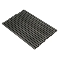 Chrome Moly Pushrods 10.55" x 5/16", .110" Wall Thickness, 210 deg Radius Ball End, Heat Treated, Set
