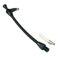 Transmission Dipstick Braided Stainless Black Billet Handle Transmission Mount For Chrysler 727