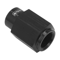 Fuel Pressure Gauge Adaptor Fitting Suits GM LS Engines AN4 Female to 1/8'' NPT Black