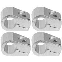 Aluminium Single Hose Line Clamp 4 Pack