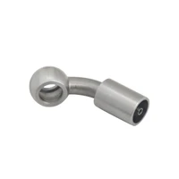 Stainless Steel Banjo Hose End 10mm -03AN Suit Brakequip Crimper