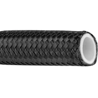 Black Stainless Steel Braided PTFE Hose