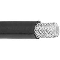 Stainless Steel Braided PTFE Hose PVC Cover -03AN