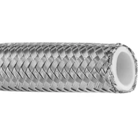 Stainless Steel Braided PTFE Hose -06AN 25m Roll Bulk