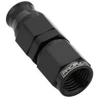 Black Steel Hose End For PTFE Hose