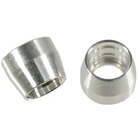 Aluminium Olive Insert Aluminium For PTFE Line Qty 5