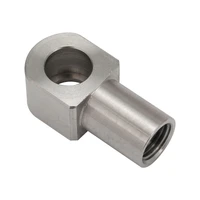 Stainless Steel Banjo 3/8'' Hole to 3/8"-24 UNF 45 Degree Seat For Bubble Flare Suits 3/16'' Brake Line