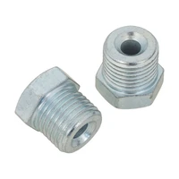 Brake Hard Line Tube Nut 9/16''-18 Steel for 3/16'' Pipe Qty 2