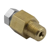 Line Lock Hose Fitting Kit 1/8" NPT to 3/8-24 Inverted Flare Suits 3/16" Tube