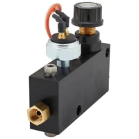 Adjustable Proportioning Valve Block brake switch Black