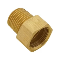 Transmission Fitting Adaptor 1/2in NPT To 7/8''-18 Inverted Flare For Ford Pan Fill C4/C10 Dipstick