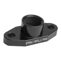 Adapter Turbo Oil Drain 52mm T3/T4 Aluminium Adaptor Female Black