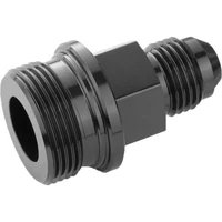 Fitting Inlet Fuel Adaptor Male Feed Demon 9/16 x 24 Short -06AN