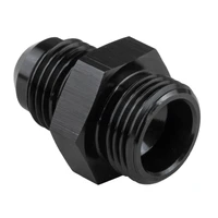 Fitting Inlet Fuel Straight Adaptor Male -06AN To 5/8in x 20 Black