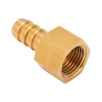 Fitting Adaptor, M16 x 1.5 Female Inverted Flare To 3/8'' Barb, Brass, Each