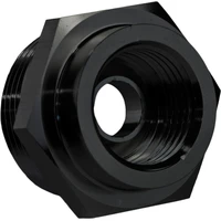 Fitting Fuel Adaptor Holley 7/8-20AN To 5/8-18 Convex Seat 2Pc