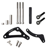 Alternator Bracket Kit Aluminium Black Water Pump Mount Mopar For Chrysler Small Block