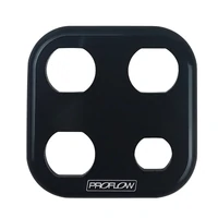 Bulkhead Aluminium Plates 4 Port