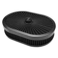 Air Filter Assembly Flow Top Oval Suit 5-1/8in Flat Base