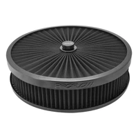 Air Filter Assembly For Holley EFI Sniper Series Flow Top Round 14'' x 3" Suit 5-1/8in Neck Recessed Base