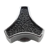 Air Cleaner Nut Black-Chrome Tri Bar 1/4-20 Thread