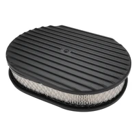 Air Filter Assembly Aluminium Black Fins Oval