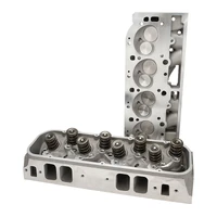 Cylinder Heads AirMax 320 Aluminium BB Chevrolet Assembled 120cc Chamber 315cc Intake Runner Pair