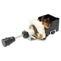 Universal Headlight Switch, Billet Knob Black , Each