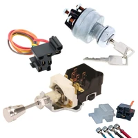 Universal Ignition Switch Kit Headlight Switch and 3 way Ignition Start Kit