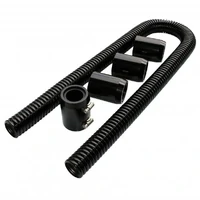 Radiator Hose Flexible Stainless Steel Kit .48in Length