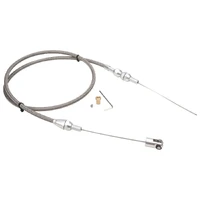 Throttle Cable LS Chev For Holden Commodore Braided Stainless Wire 36in Length