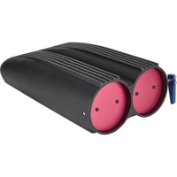 Carburettor Scoop Aluminium Black Machined Finns Shot Gun Style Single/Dual Carburettor