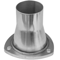 Header Reducers 3-Bolt Flange 3ininlet 2.0in Outlet Stainless Steel Natural