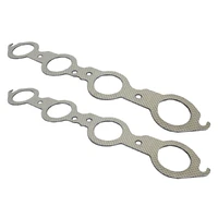 Exhaust Gaskets Header Fibre Laminated For Chevrolet For Holden LS Pair
