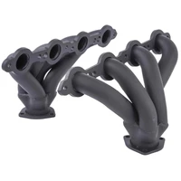 LS Exhaust Headers Tight-Fit 1-5/8'' Block Huggers Chevrolet Holden LS1 LS2 Centre Outlet Set