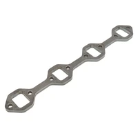 Header Extractor Flanges For Ford V8 289/302/351W OEM Bolt Spacing To Suit 1-5/8" Primary Pipe 1.50'' x 1.125" Steel 3/8in Thick